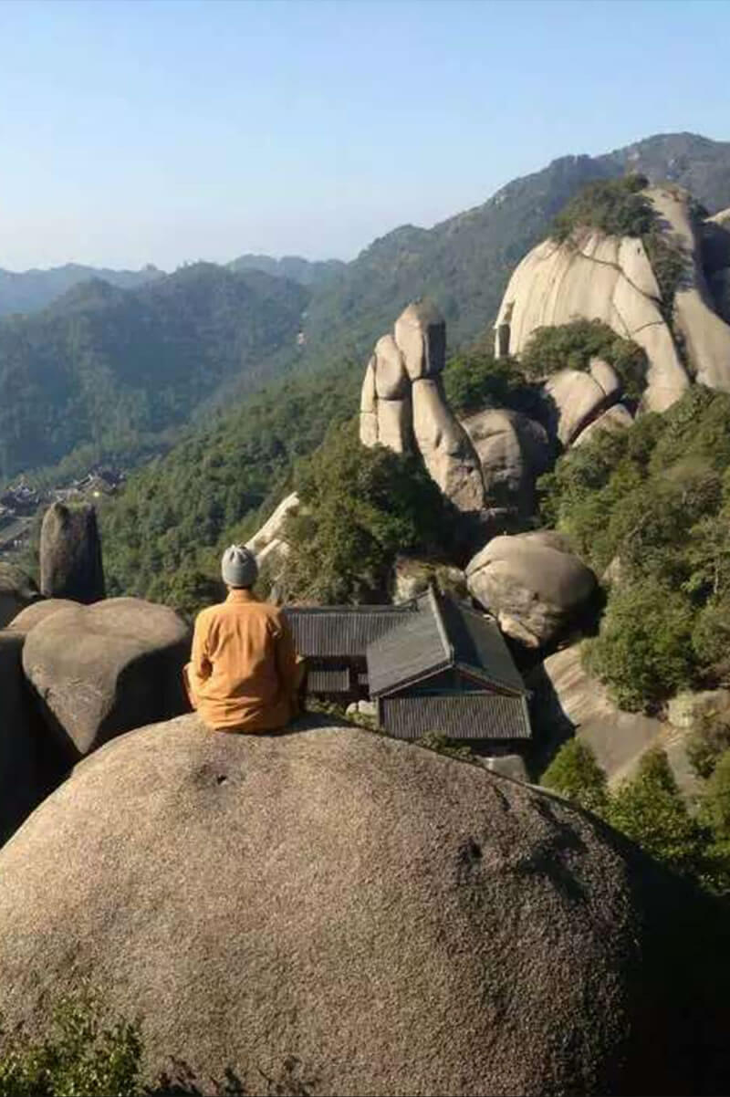 太姥山一片瓦禅寺图片图片