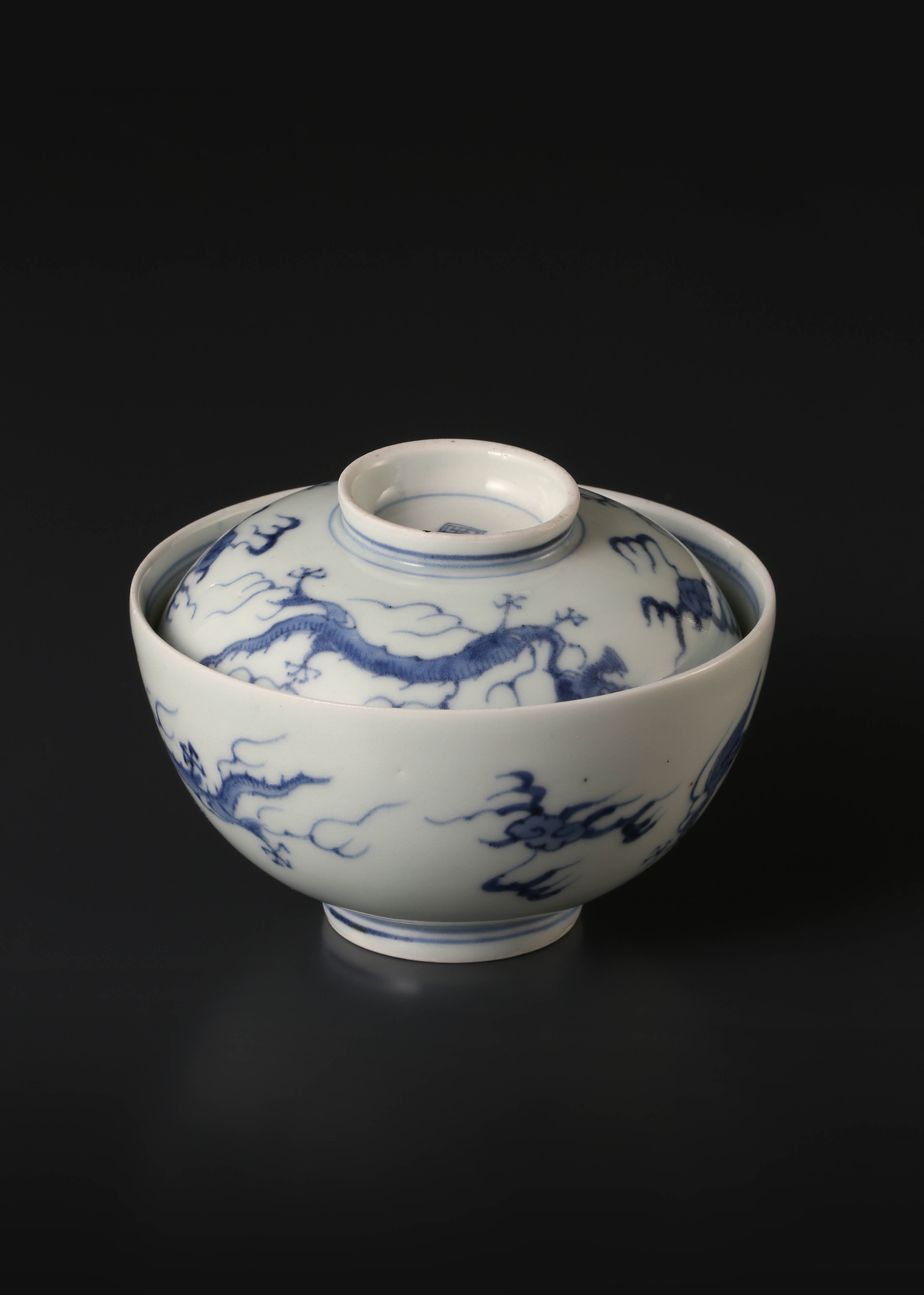 日本伊万里龙纹盖碗（盖物） – 大雅堂非遗大雅堂司茶雅物